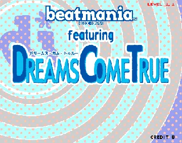 beatmania f. Dreams Come True (ver JA-A) screen shot title